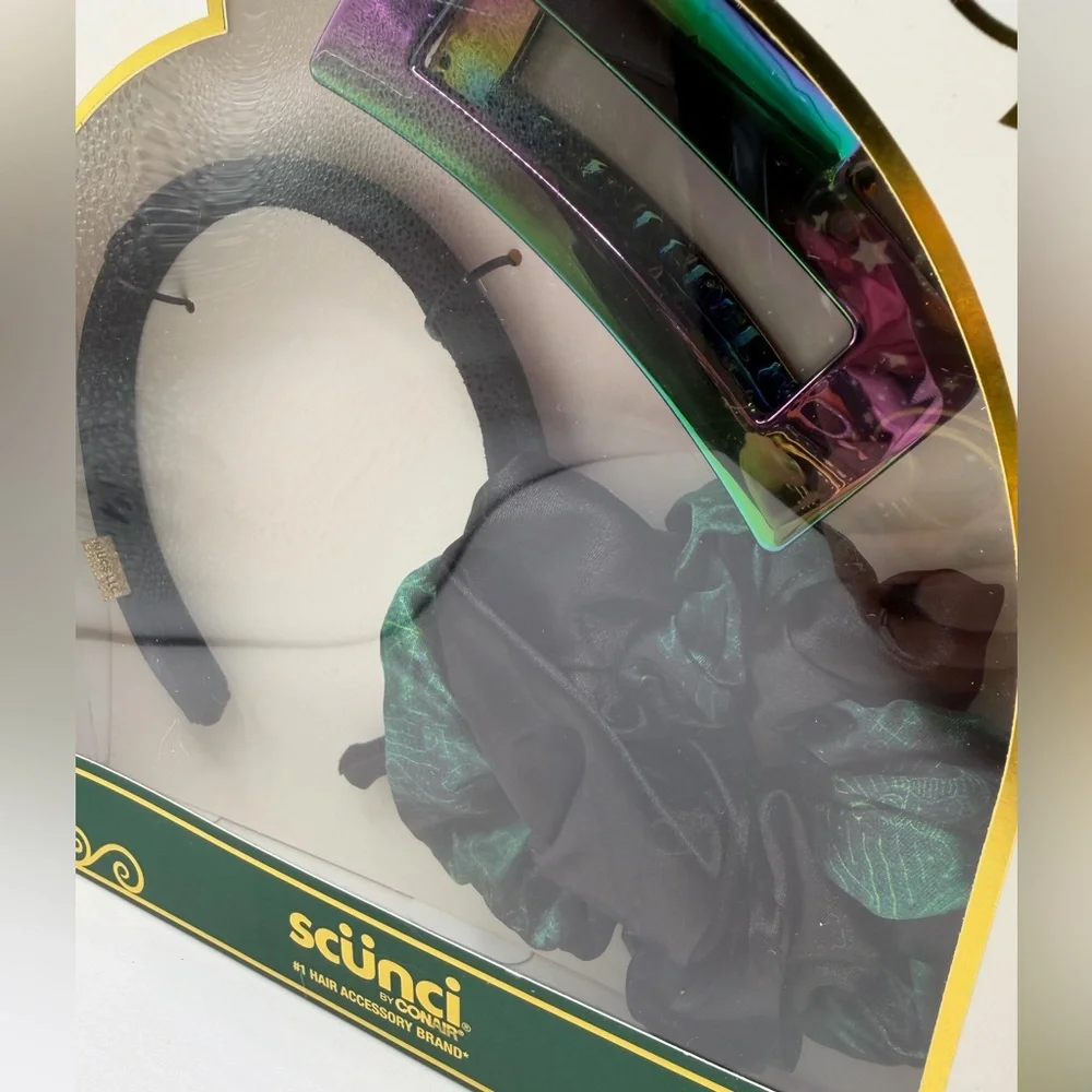 Wicked 3 piece Hair Accessory Gift Set NiB